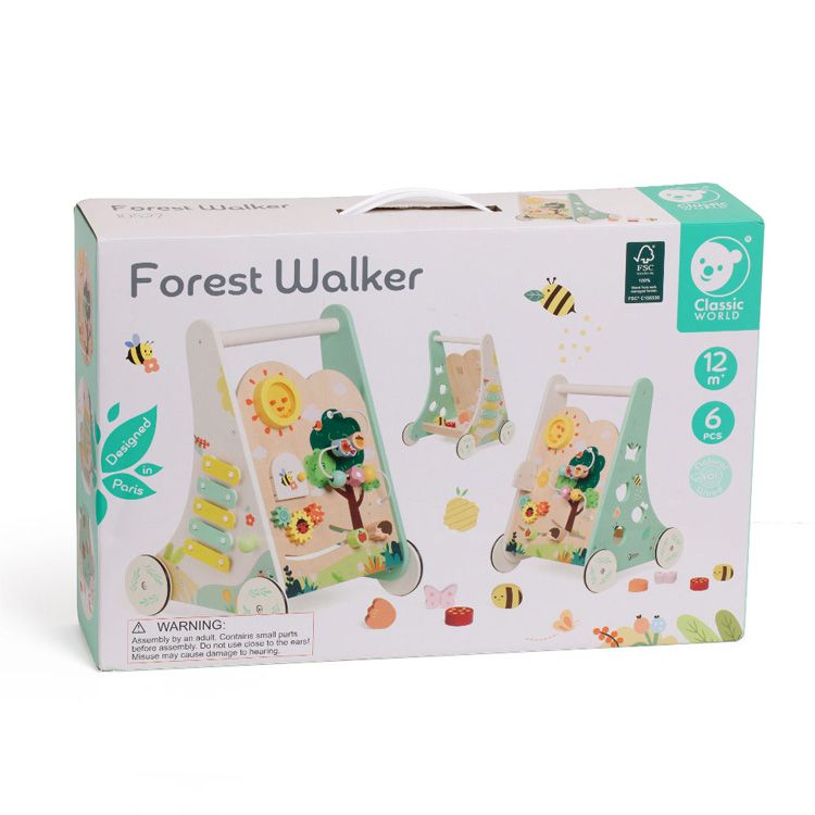 Forest WalkerFSCDesignedinParisA WARNINGAssebly by an   small before assembly Do not use close to the Misuse may cause damage to ClassicWORLD12m6PCS