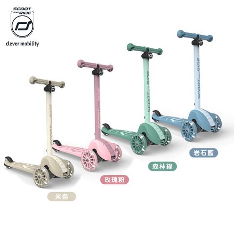 奧地利【Scoot&Ride】Kick 3S炫輪滑板車
