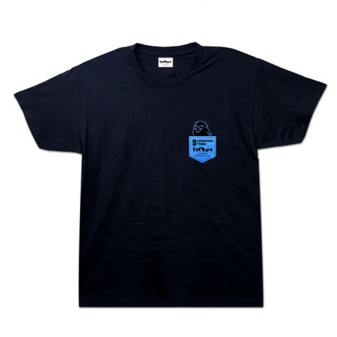排球少年T恤 短T 影山(黑)