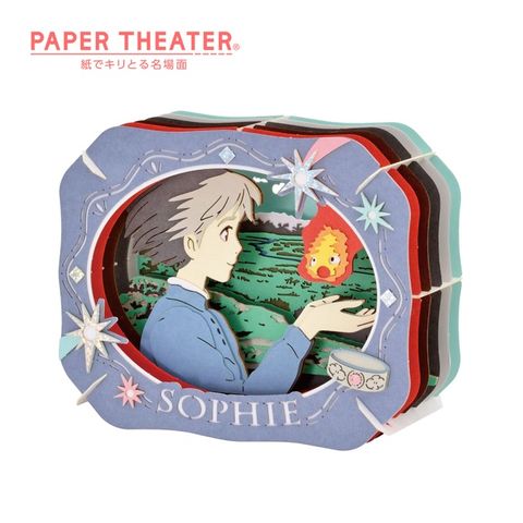 【日本正版】紙劇場 霍爾的移動城堡 紙雕模型 紙模型 立體模型 宮崎駿 PAPER THEATER - 518875