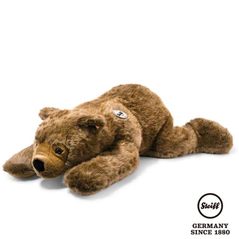 STEIFF德國金耳釦泰迪熊 - Urs Brown Bear 120cm 大熊 (動物王國_黃標)