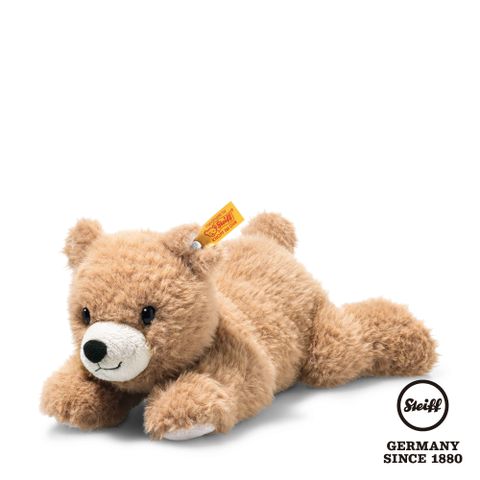 STEIFF德國金耳釦泰迪熊 - Barny Brown Bear 棕熊寶寶 (動物王國_黃標)