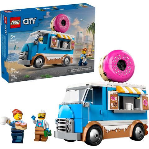 LEGO 樂高 60452 202501 城市系列 - 甜甜圈車