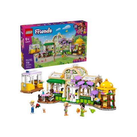 LEGO 42671 植物咖啡廳和花店