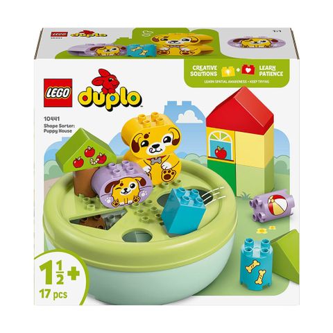 樂高積木LEGO 10441 202506 得寶系列 - 形狀分類趣：小狗屋