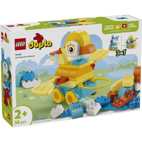 樂高積木LEGO 10448 202506 得寶系列 - 3 合 1 有輪動物