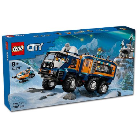 樂高積木LEGO 60471 202506 城市系列 - 北極探險家科學實驗室卡車