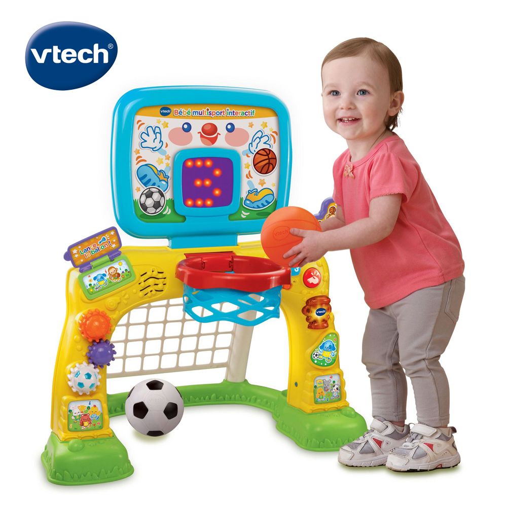 Vtech 　多功能互動感應運動球場小小運動家養成玩具Top