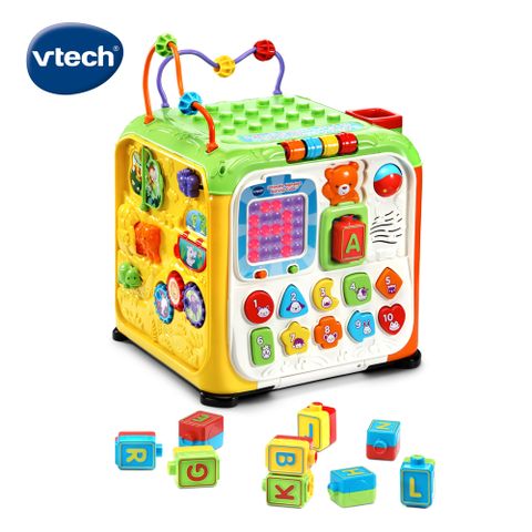 Vtech　5合1多功能字母感應積木寶盒★超高CP值★豐富學習遊戲主題★