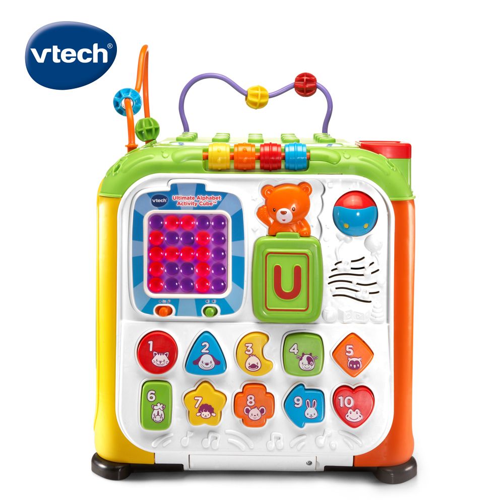 Vtech 　5合1多功能字母感應積木寶盒超高CP值豐富學習遊戲主題