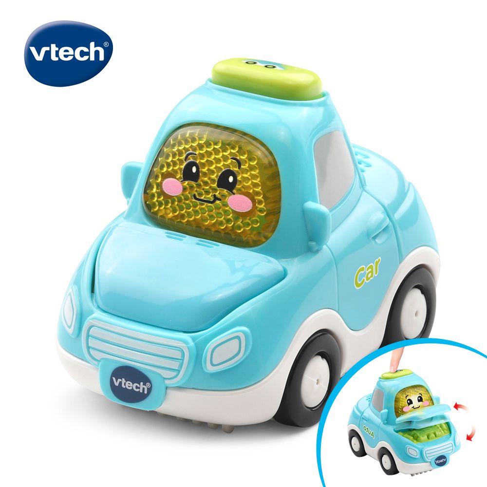 Vtech 　嘟嘟聲光互動車-汽車 多功能多玩法全方位學習