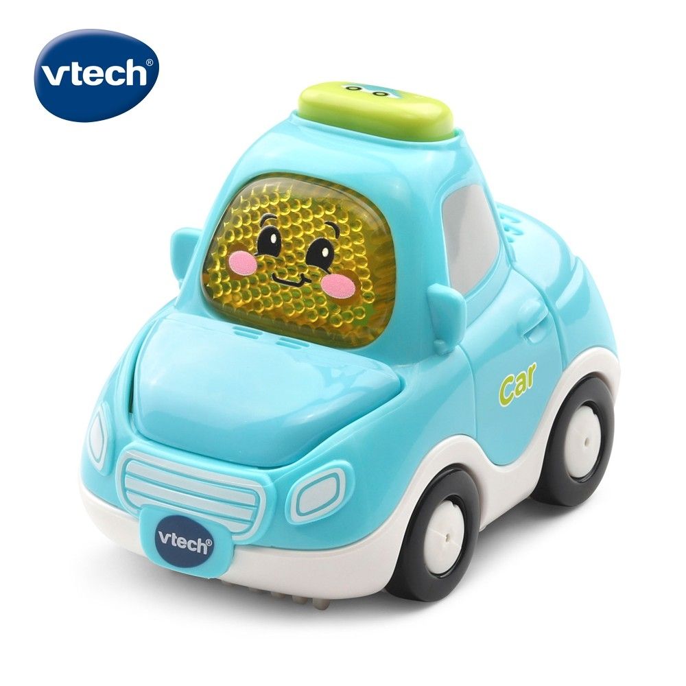 Vtech 　嘟嘟聲光互動車-汽車 多功能多玩法全方位學習