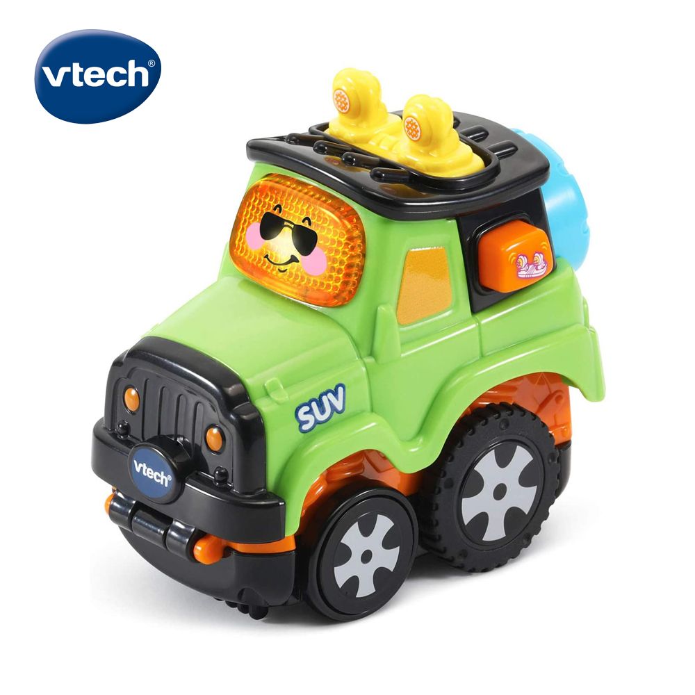 Vtech 　嘟嘟聲光迴力衝鋒車-酷炫休旅車 多功能多玩法全方位學習