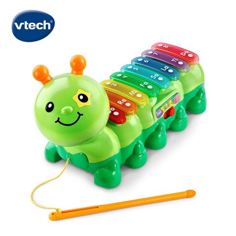 Vtech 　2合1動感敲敲毛毛蟲  英文母語式互動學習提供孩子歡樂成長學習玩具