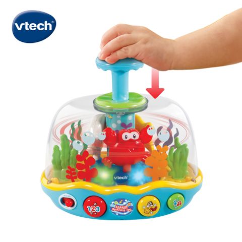 Vtech 　炫彩轉轉海洋世界  英文母語式互動學習提供孩子歡樂成長學習玩具