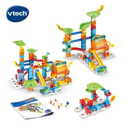 Vtech　智能滾球積木建構軌道組-滾輪遊戲