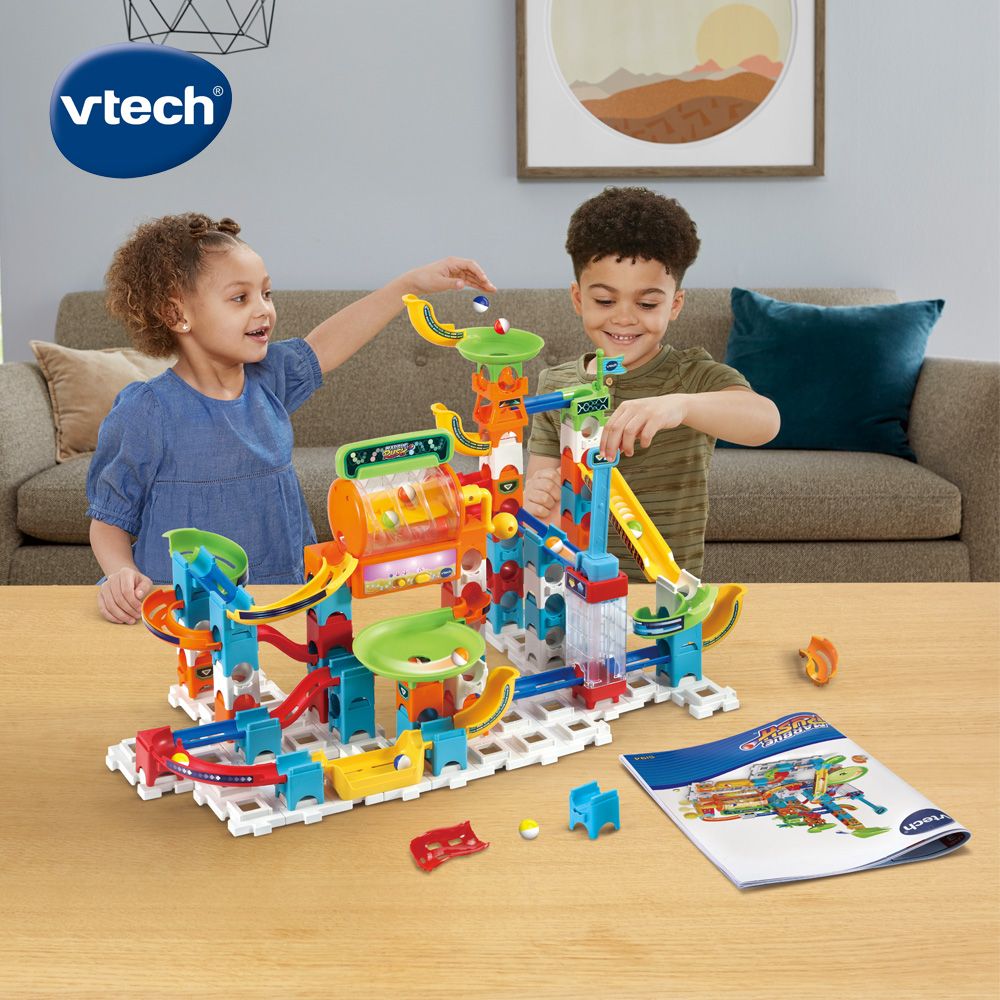 Vtech 智能滾球積木建構軌道組-滾輪遊戲