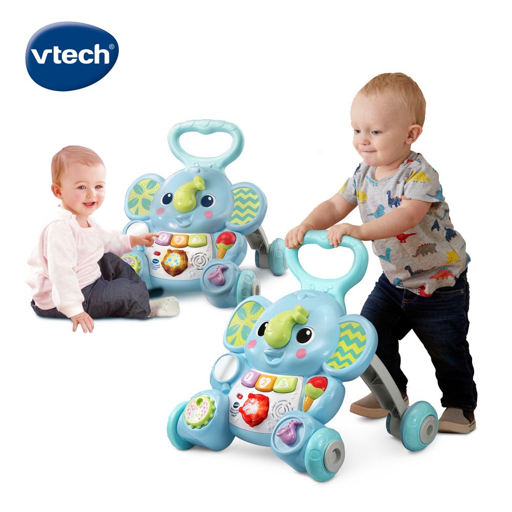 Vtech 　趣味小象聲光學步車經典學步玩具最推薦TOP