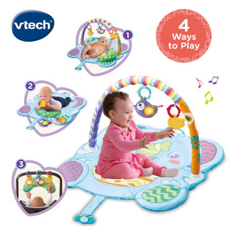 Vtech　探索學習小象健力毯
