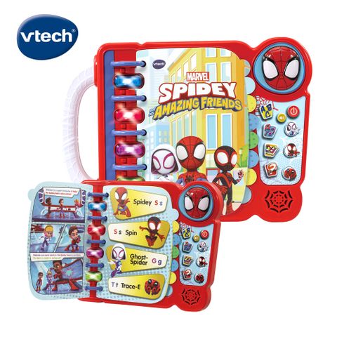 Vtech 　蜘蛛人聲光互動啟蒙學習書最受歡迎的禮物清單