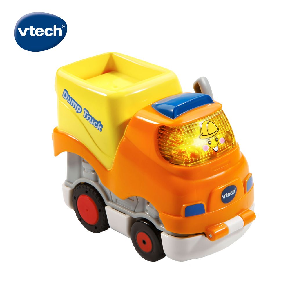 Vtech 　嘟嘟聲光迴力衝鋒車-酷炫傾卸車  會說會唱的音樂小車訓練寶貝手部肌肉