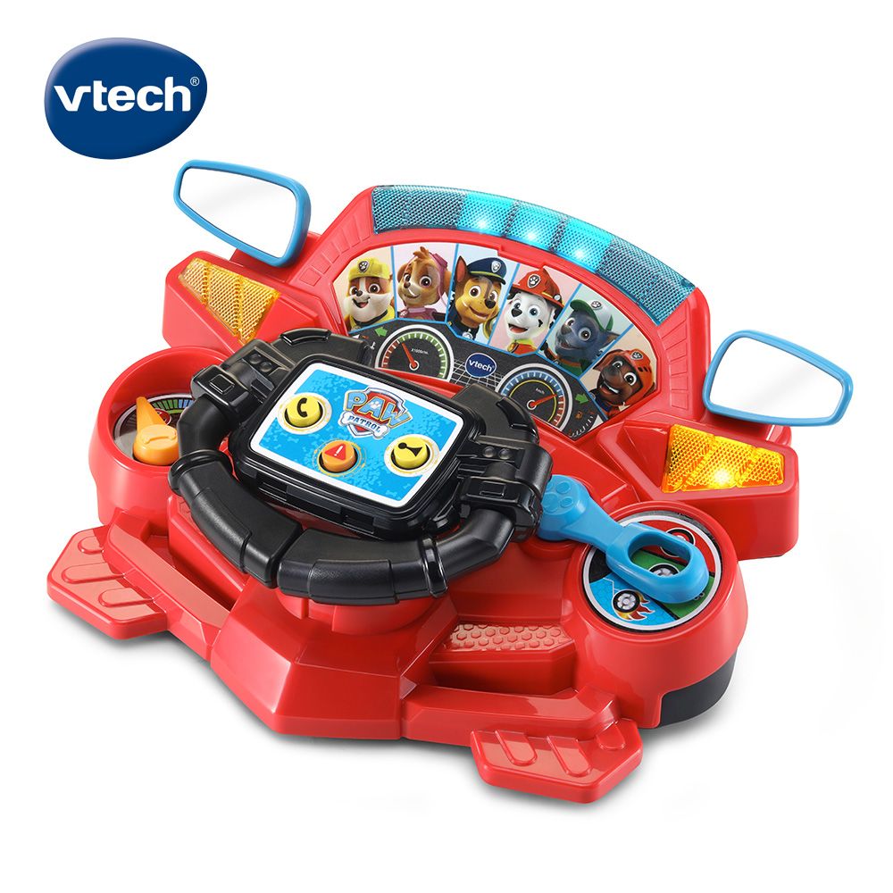 Vtech 　汪汪隊立大功-2合1冒險救援方向盤 準備進行汪汪救援了