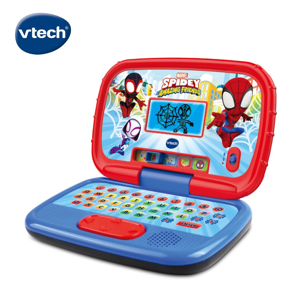 Vtech 　蜘蛛人互動學習小筆電 漫威小英雄最佳禮物