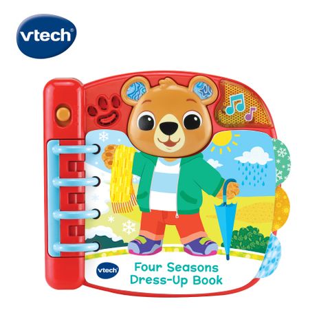 Vtech 　寶寶穿搭認知學習書 認識穿搭了解天氣