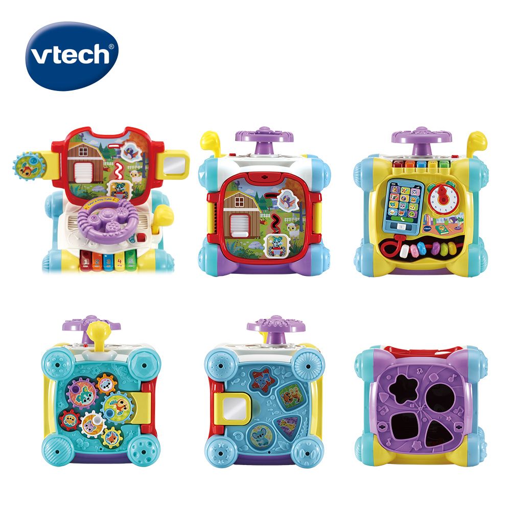 Vtech 　6合1方向盤探索學習寶盒 多功能禮物玩具最推薦