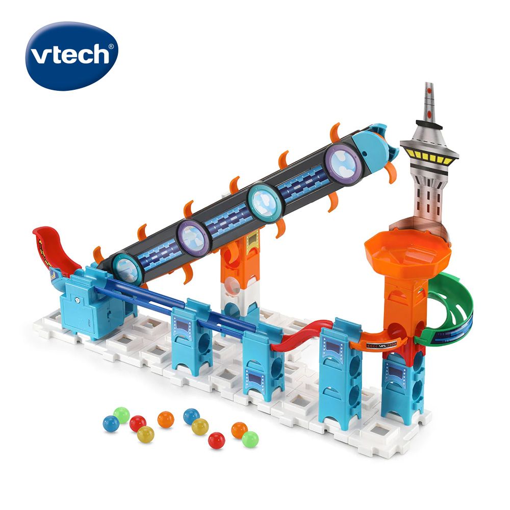 Vtech 　智能滾球積木建構軌道組-超級城市列車組 培養專注力激發創意力訓練邏輯思維