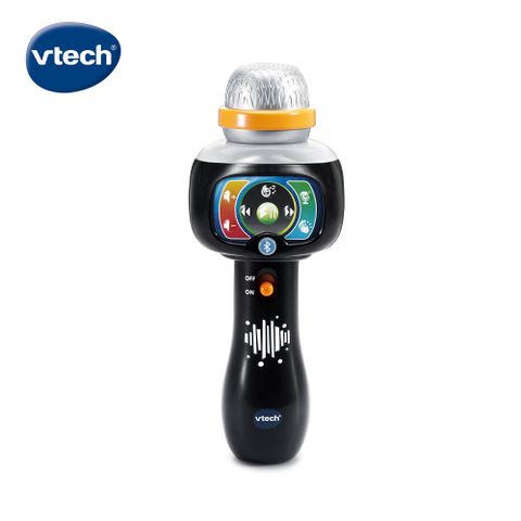 Vtech　兒童歡唱藍芽麥克風-酷炫黑