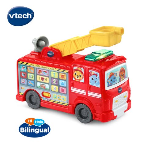 Vtech　雙語互動學習救援消防車