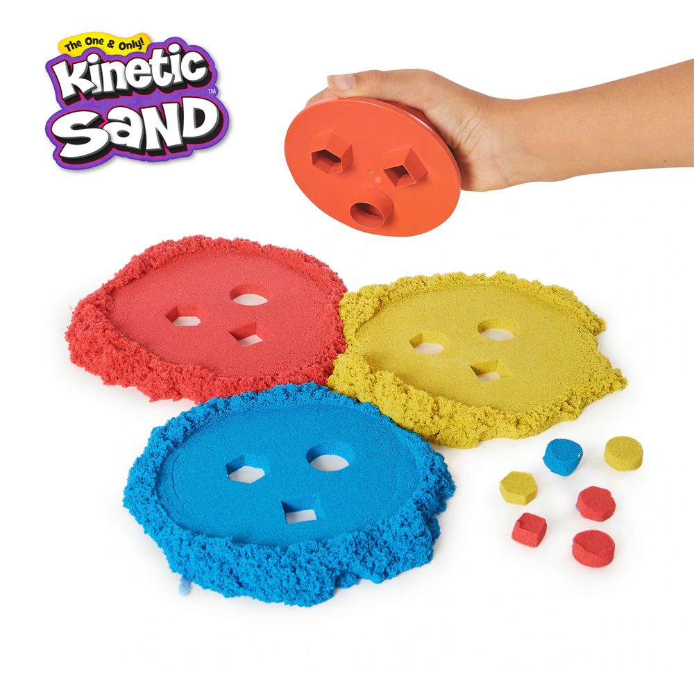  【瑞典Kinetic Sand】動力沙豪華彩虹遊戲組907g腦部創造力的開發跟孩子一起體驗動力沙的魅力吧