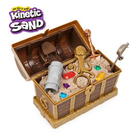【瑞典Kinetic Sand】動力沙寶藏獵人組★腦部創造力的開發★跟孩子一起體驗動力沙的魅力吧★