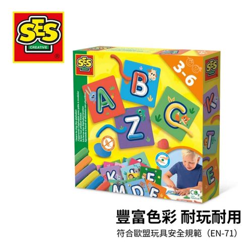 SES 幼兒DIY系列 我用黏土學習英文字母-14641