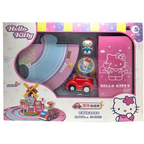 《 三麗鷗 Sanrio 》HELLO KITTY 軌道風車組