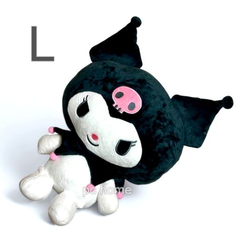 SANRIO【酷洛米KUROMI】絨毛玩偶L號