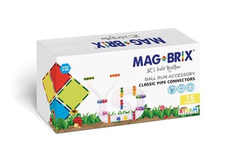 MAGBLOX-MAGBRIX 球道積木連結配件-繽紛 (16pcs)