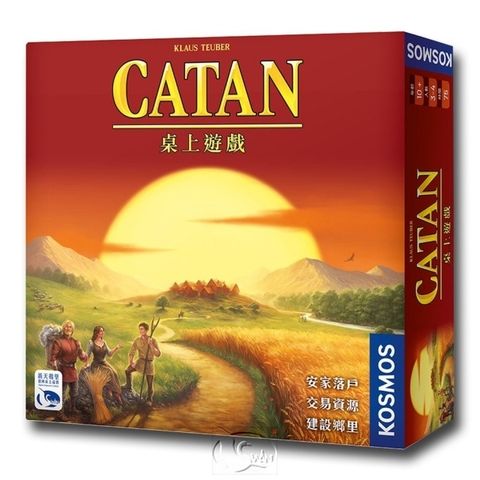 SWANPANASIA 新天鵝堡 【桌上遊戲】卡坦島 Die Siedler von Catan中文版