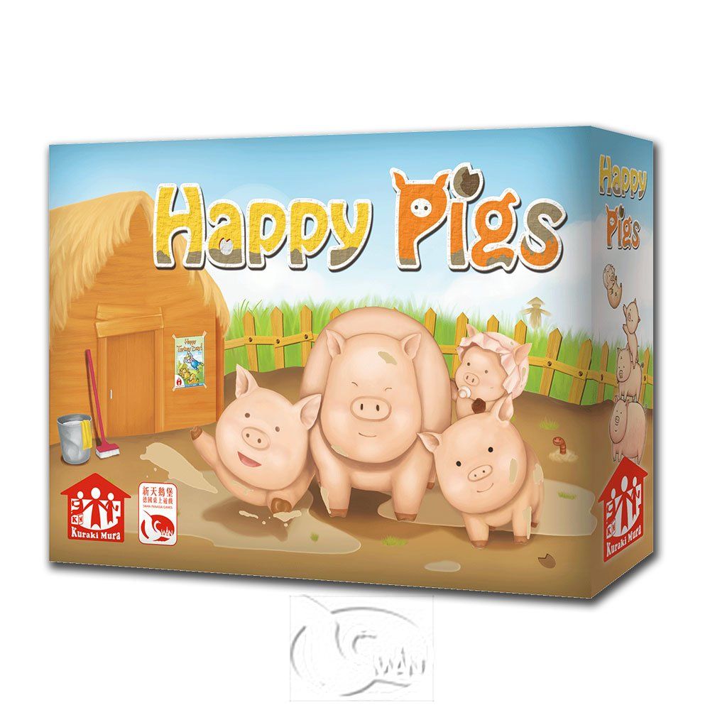 SWANPANASIA 新天鵝堡 【桌上遊戲】養豬趣 The Happy Pig