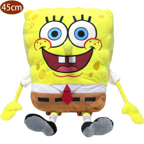 Spongebob Squarepants 海綿寶寶 絨毛娃娃玩偶抱枕45公分 651924(生日禮物 聖誕節)