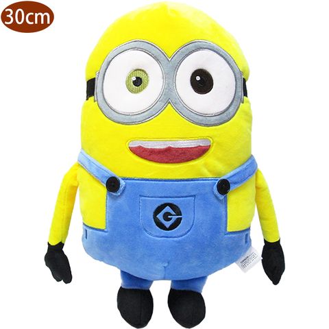 minions 小小兵 Bob蘿蔔絨毛娃娃玩偶30公分 653942(生日禮物 聖誕節)【小品館】