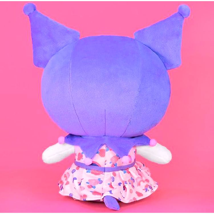 Sanrio 三麗鷗 凱蒂貓HELLOKITTY 美樂蒂 酷洛米絨毛娃娃玩偶抱枕花卉款 889594/88896(生日禮物 聖誕節)【小品館】