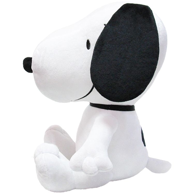 SNOOPY 史努比 史努比絨毛娃娃玩偶抱枕坐姿款30公分 103350(生日禮物 聖誕節)【小品館】