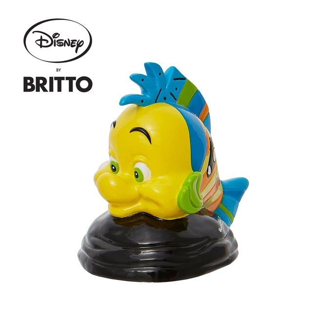 Disney 迪士尼 【正版授權】Enesco Britto 小比目魚 迷你塑像 公仔 精品雕塑 塑像 小美人魚   - 295791