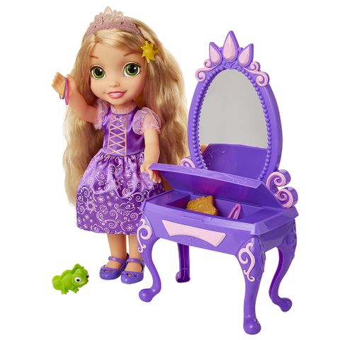 迪士尼公主娃娃-樂佩與化妝台
