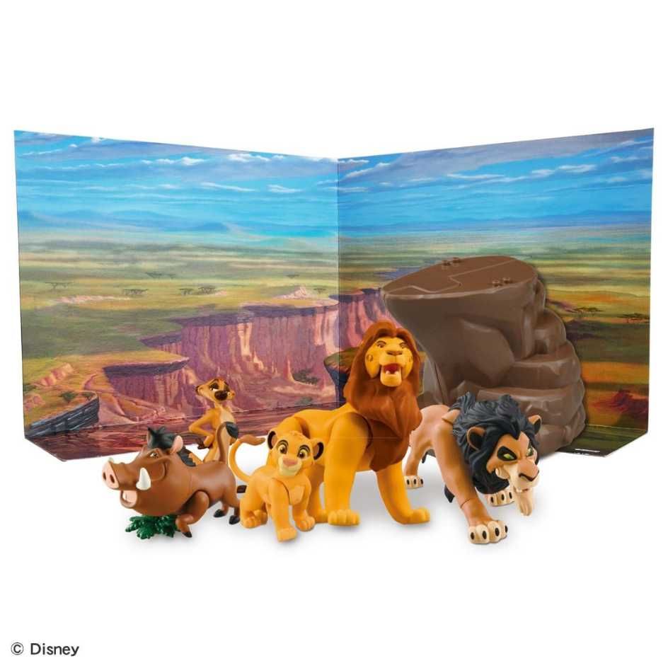 TAKARA TOMY 獅子王禮盒 The Lion King 5入 木法沙 辛巴 丁滿 澎澎 刀疤