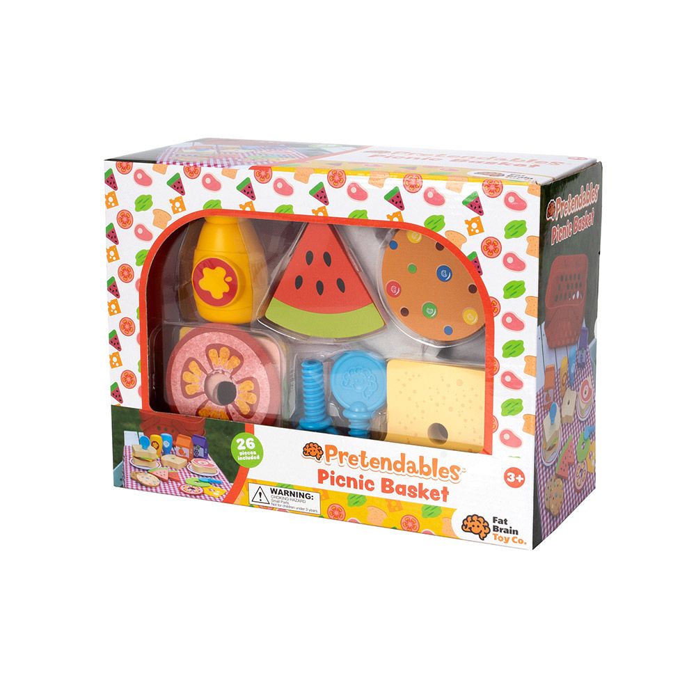 26IncludedWARNING:PretendablesPicnic Basket3+FatBrainToy Co.