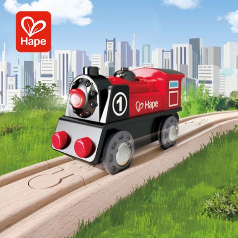 Hape 【德國】電動復古小火車(電動小火車)