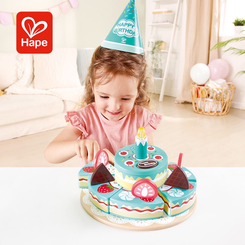 Hape 雙層生日蛋糕切切樂